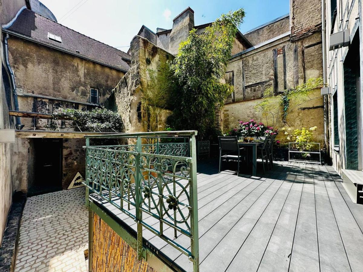 Terrasse Sur La Tour Garconnet Apartment Amboise Exterior foto